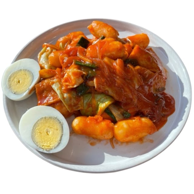 Stuffed Cheese Tteok Bokki.